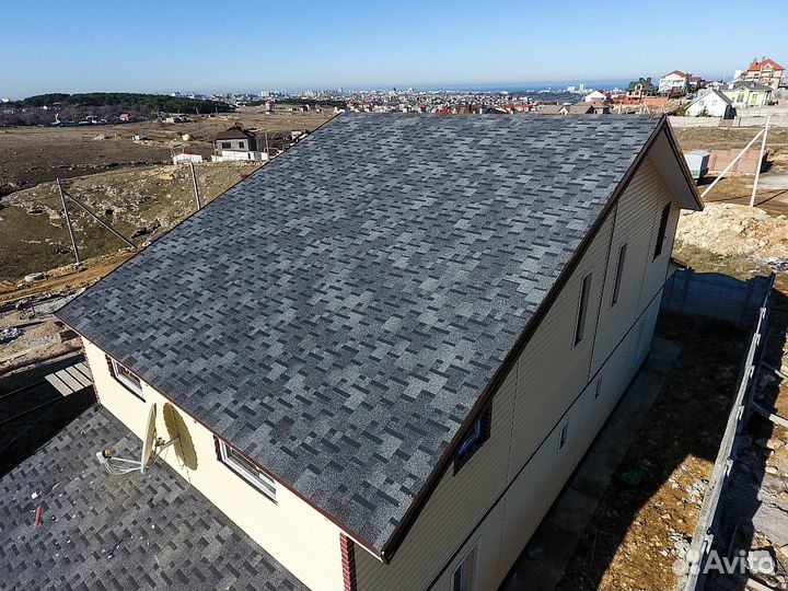 Гибкая черепица мягкая кровля