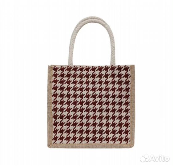 Сумка шоппер холщевая