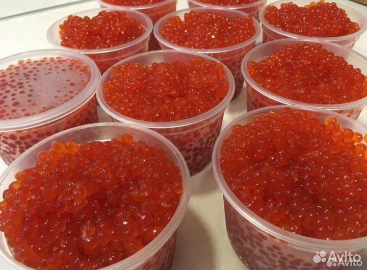 Красная икра кета, горбуша, нерка с Камчатки