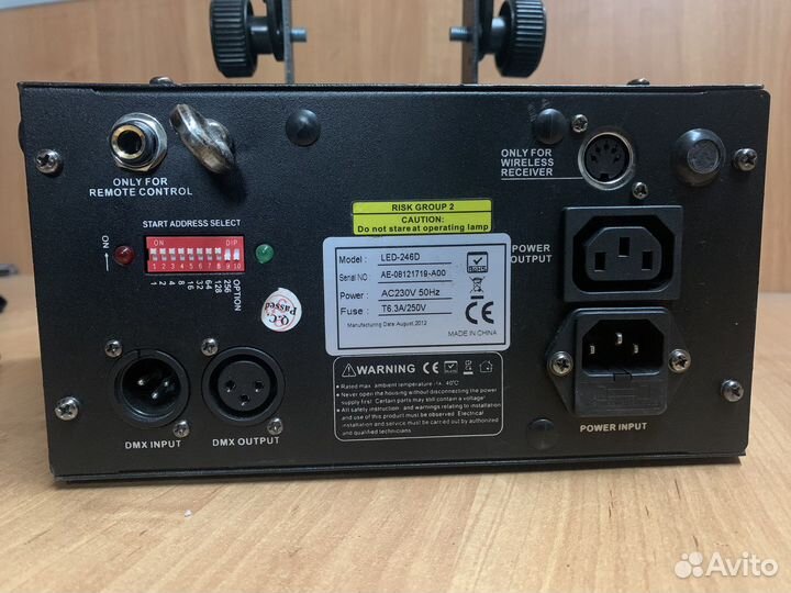 Светомузыка сканер acme LED duet rgbw