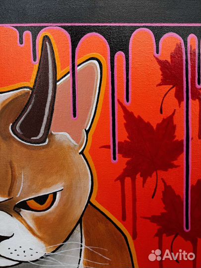 Картина на холсте 50/60. Акрил