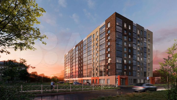 1-к. квартира, 36,8 м², 5/11 эт.