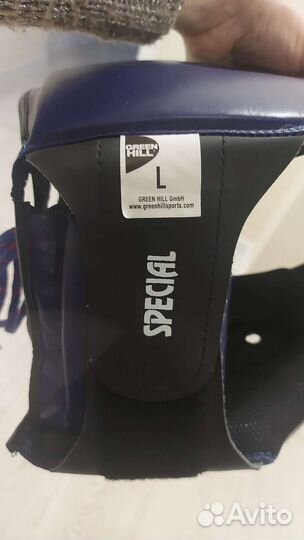 Green hill боксерский шлем и перчатки demix