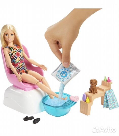 Новый набор Barbie для маникюра и педикюра