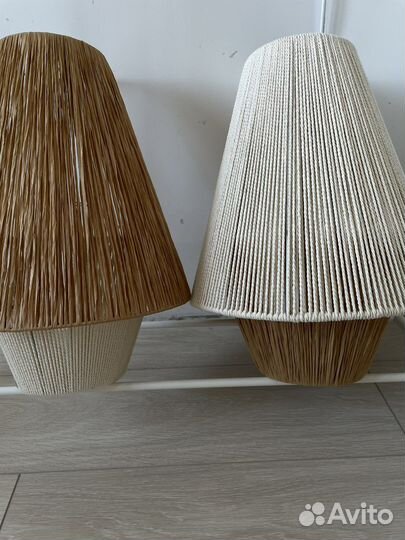 Абажур плетеный джапанди