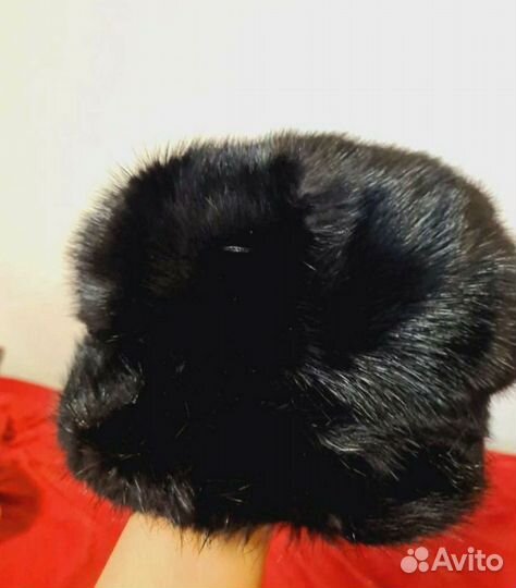 Норковая кепка женская