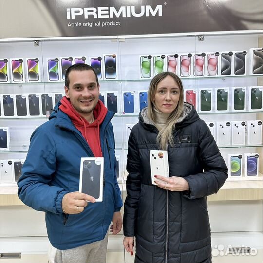 iPhone 13 128гб Черный. Новый Sim+Esim