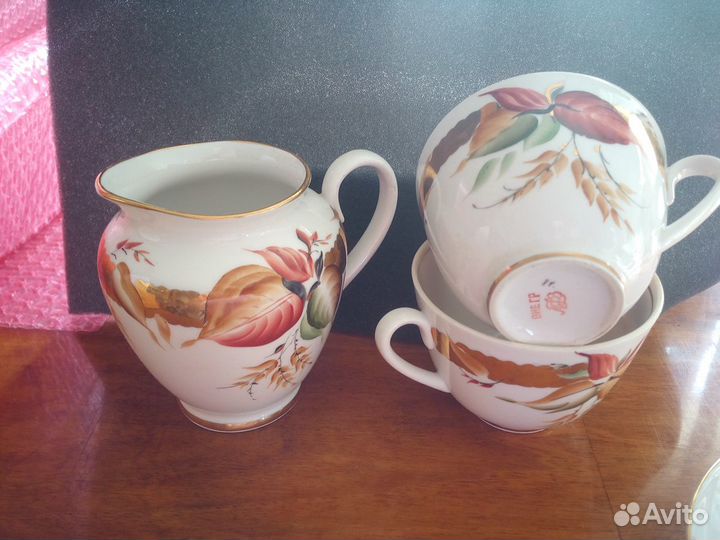 Чайные пары Herend, Лфз Земляничка