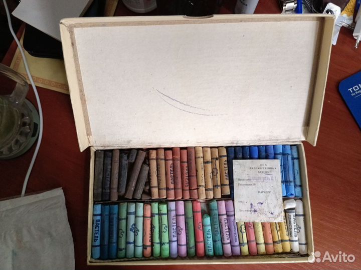 Пастель художественная. СССР