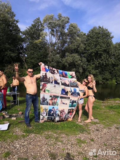 Фотоплед 200х220см