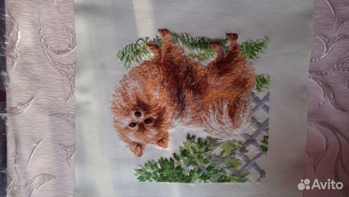 Вышивка крестиком готовая