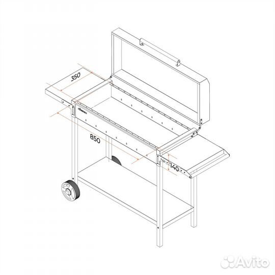 Мангал Gratar MAN 303