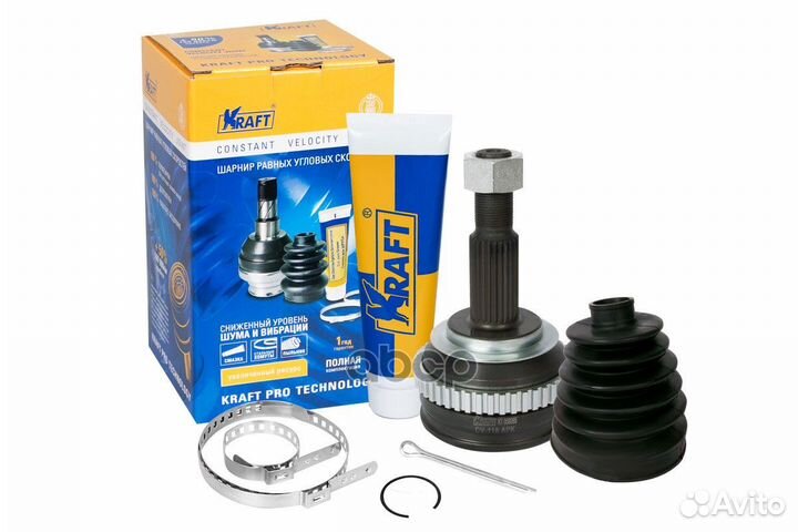 Шрус chrysler voyager 95- 2.5/2.8 наруж. KT0592