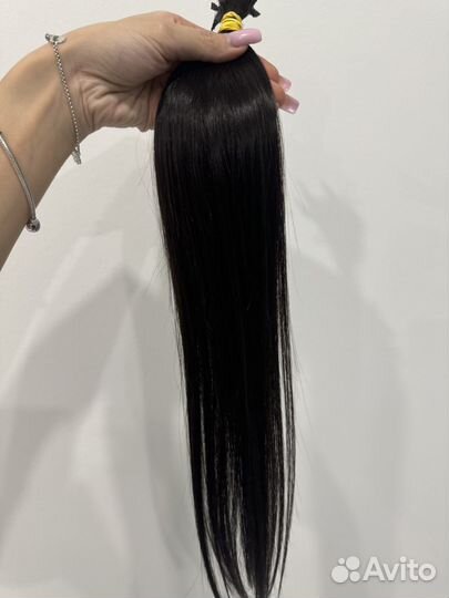 Волосы для наращивания новые натуральные 1Б