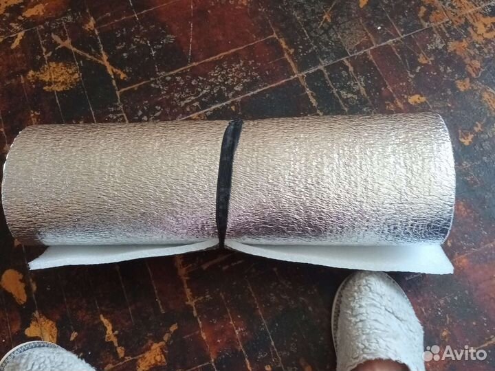 Коврик туристический фольгированный новый