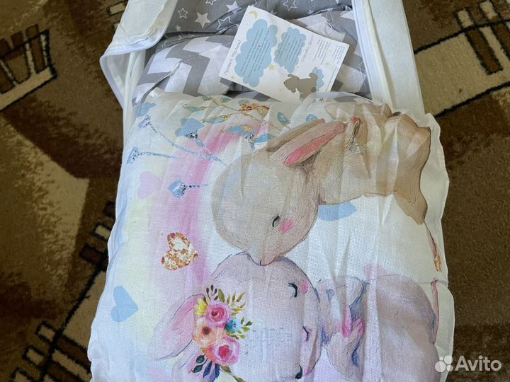 Бортики в детскую кроватку