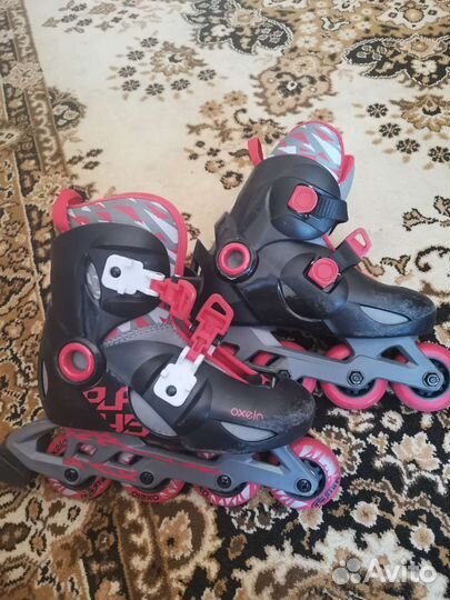 Продам раздвижные ролики oxelo. Размер 30-32