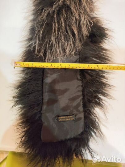 Меховой шарф из Ламы