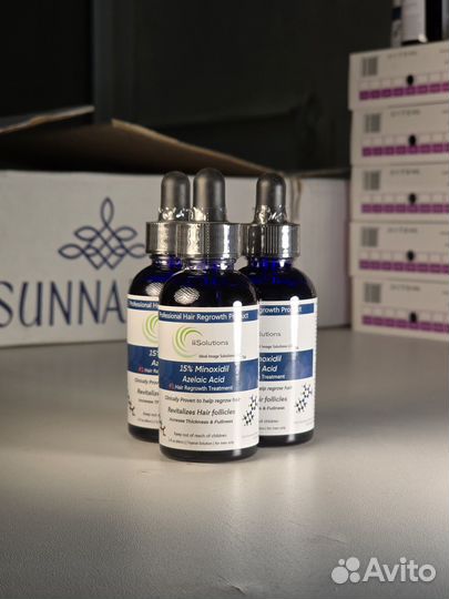 Миноксидил 15% + Мизороллер