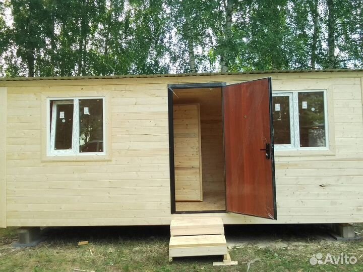 Бытовка и хозблок из прочных материалов