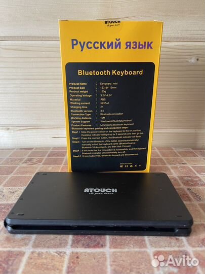 Беспроводная клавиатура мини Bluetooth