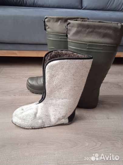 Сапоги мужские зимние для рыбалки размер 41 новые