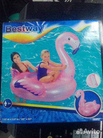 Надувной фламинго