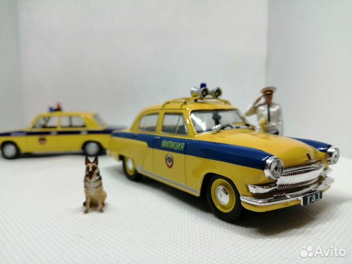 Модель газ-М21Р «Волга» «гаи» «Милиция СССР»