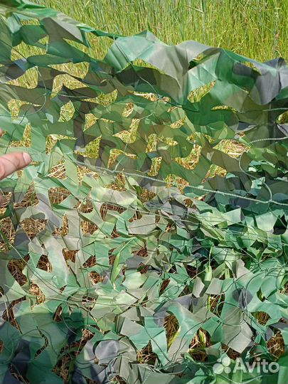 Камуфляжная сеть 2 слоя, 6х10