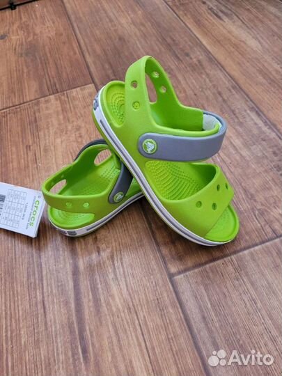 Новые оригинальные сандалии crocs с 23 по 27