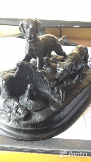 Чернильница Каслинское литье 1963г