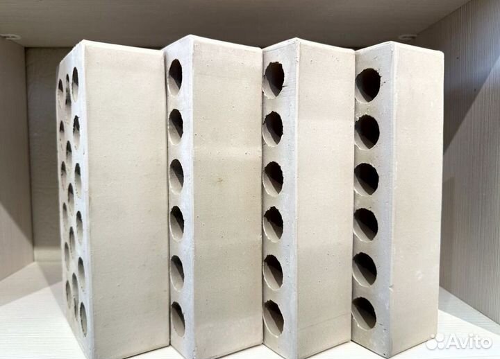 Кирпич гладкий лицевой - Серебро (серого цвета)