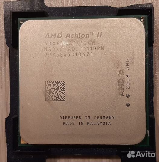Процессор AMD Athlon ii X4 ADX 635 WFK,с кулером