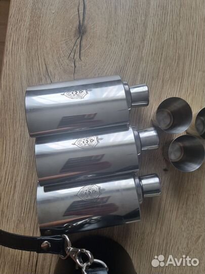 Подарочный набор фляжек фсб