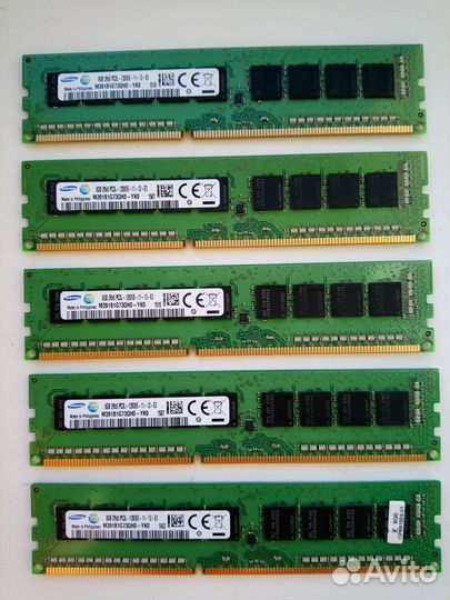 8GB DDR3 ECC Unbuffered Samsung (не регистровая)