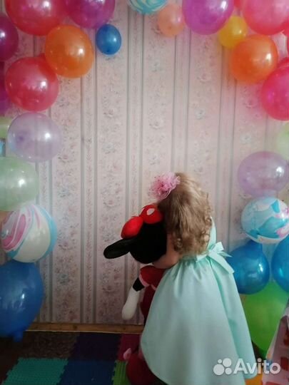 Нарядное платье для девочки 98-104