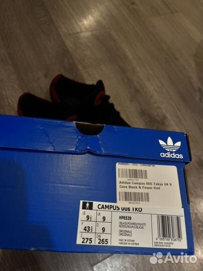 Adidas campus 00s tokyo оригинал