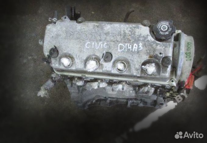 Двигатель Honda Civic 1.4 D14A3