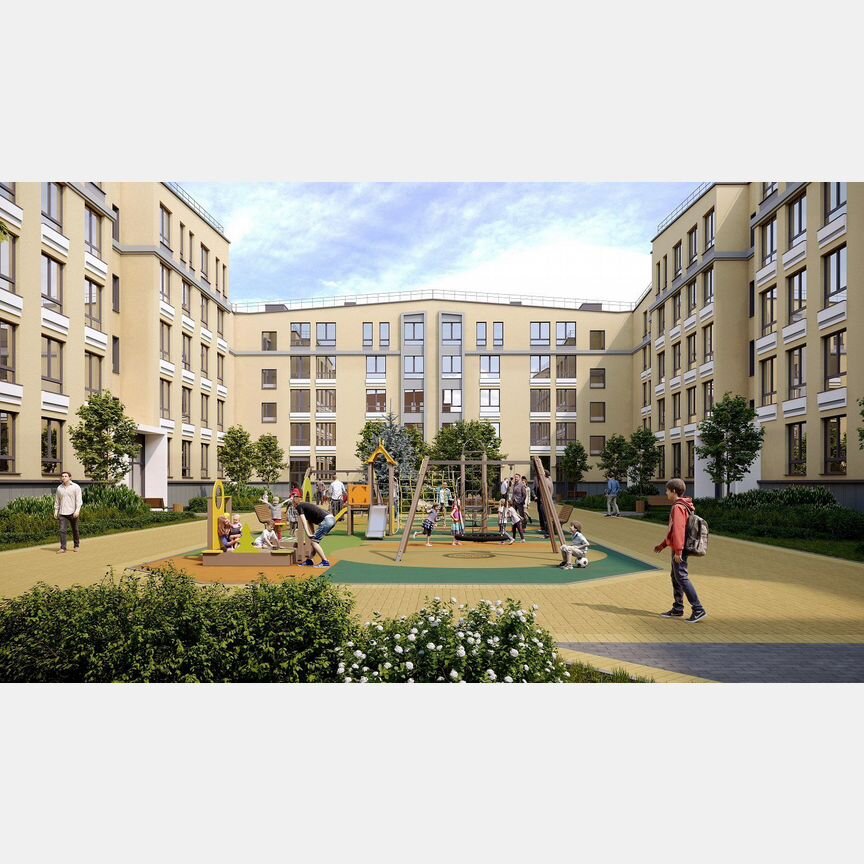 3-к. квартира, 74,6 м², 3/5 эт.