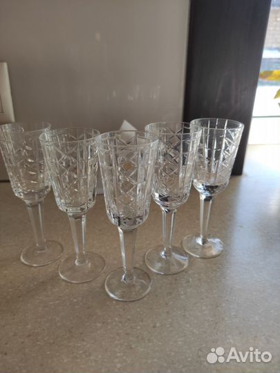 Рюмки на ножке хрусталь 13,5 см