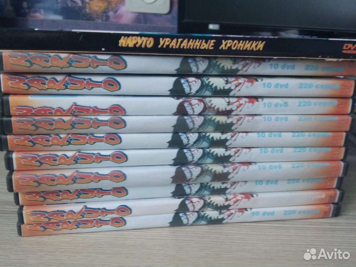 Диски аниме Наруто