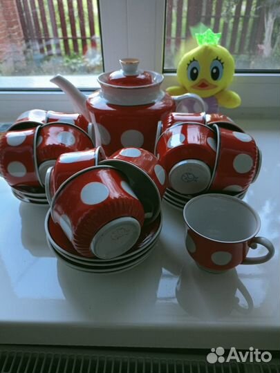 Чайный набор горох