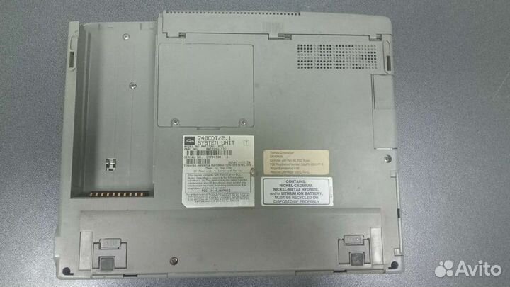 Ноутбук Tecra 740CDT