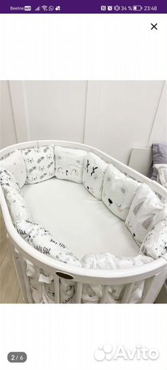 Бортики в детскую кроватку