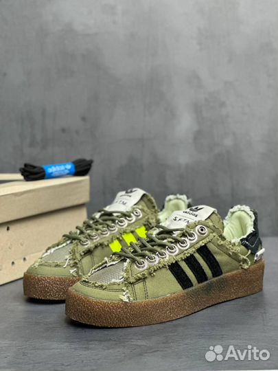Кроссовки Adidas campus 80s зеленые 37-41