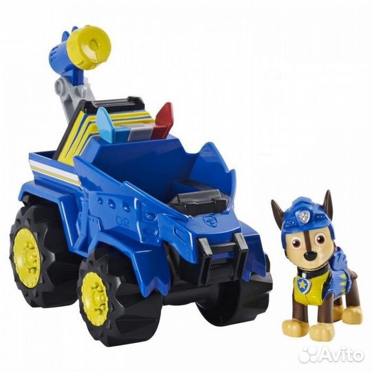 Машина и Гончик щенячий патруль Дино-миссия