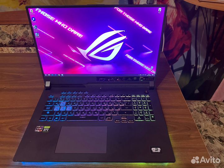 Игровой ноутбук Asus rog strix g17