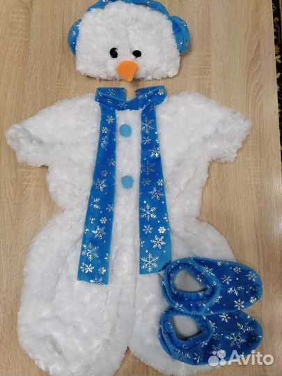 Костюм снеговика 110