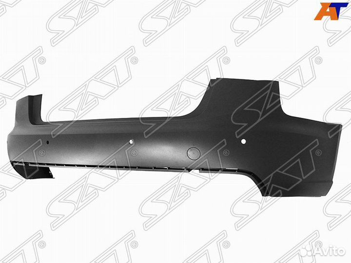 Бампер задний audi A6 10-14 под сонары