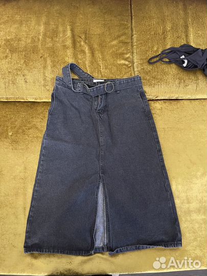 Юбка джинсовая